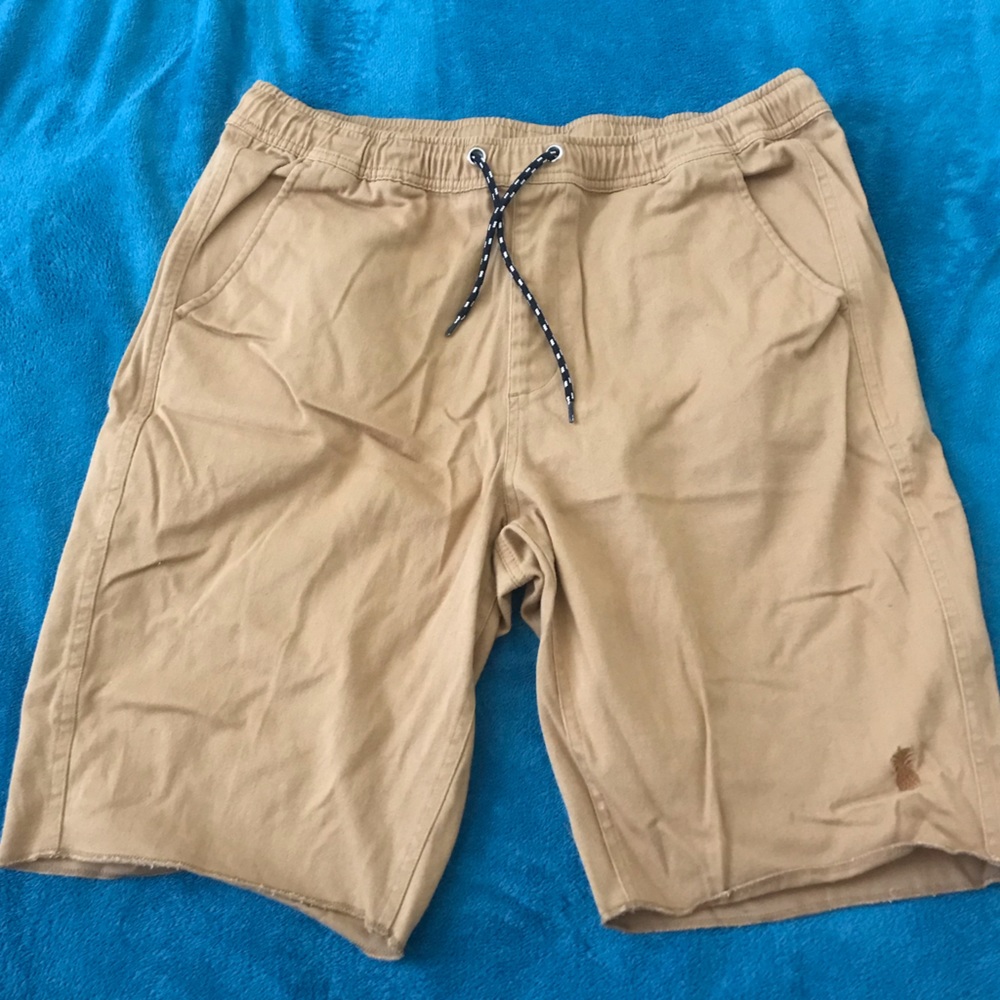 Men Khaki Shorts Rue 21
